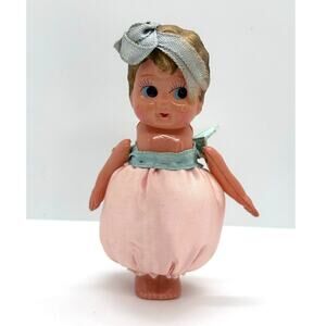 Vintage 1920's Celluloid Kewpie-Style Doll, Small - Excellent Condition
